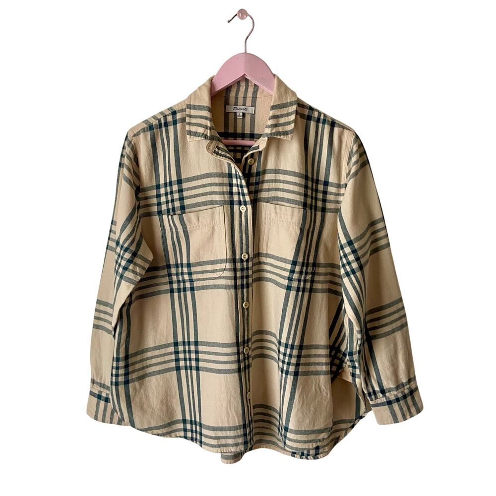 Madewell Cotton Plaid Flannel